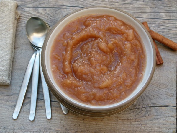 unsweetened slow cooker applesauce | pamela salzman