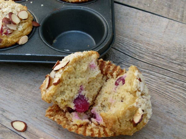 cranberry-orange almond flour muffins | pamela salzman