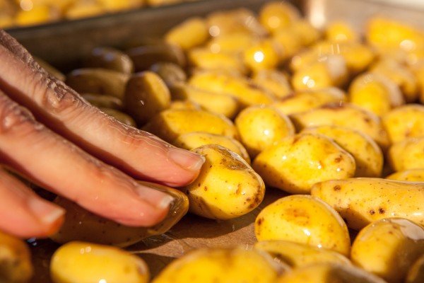 baby fingerling potatoes