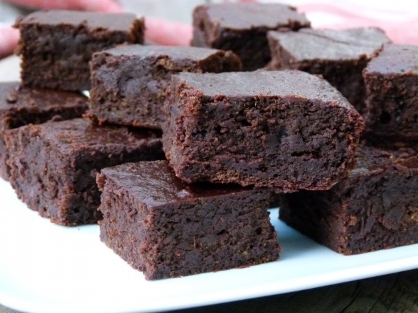 gluten-free fudge brownies | pamela salzman