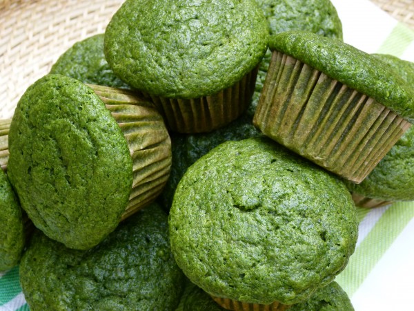 Green muffins! |Pamela Salzman