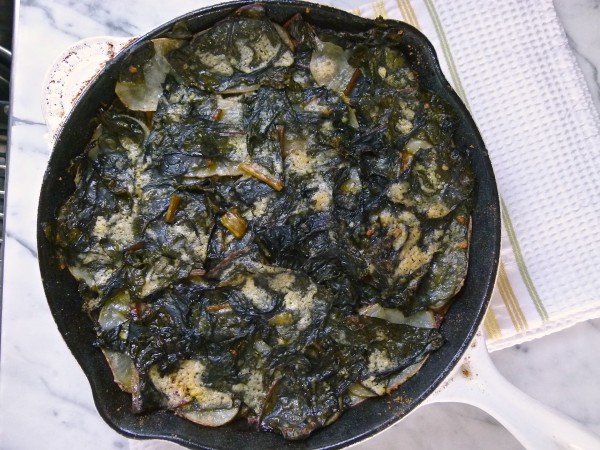 Swiss chard and potato gratin | Pamela Salzman