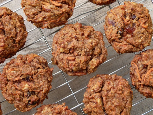 banana-carrot almond flour muffins | pamela salzman