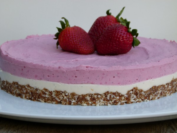 vegan cashew cheesecake | pamela salzman