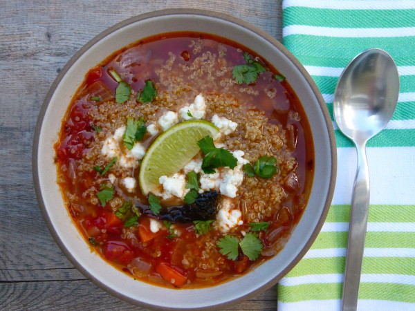 Caldo Tlalpeno Soup |Pamela Salzman