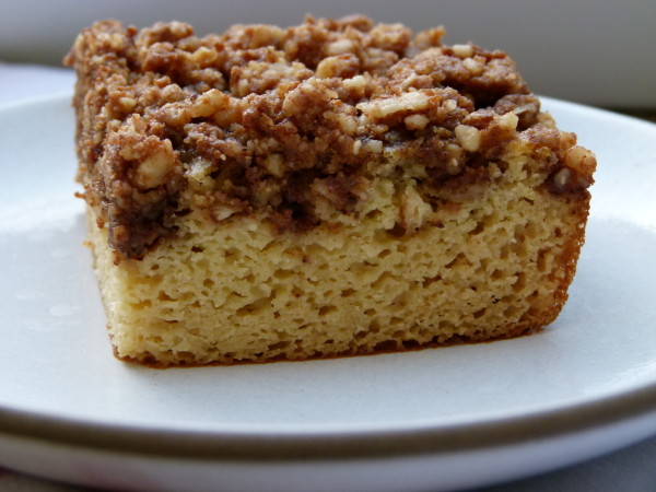 grain-free white bean coffee cake