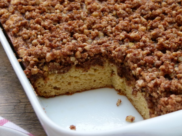 grain-free white bean coffeecake | pamela salzman