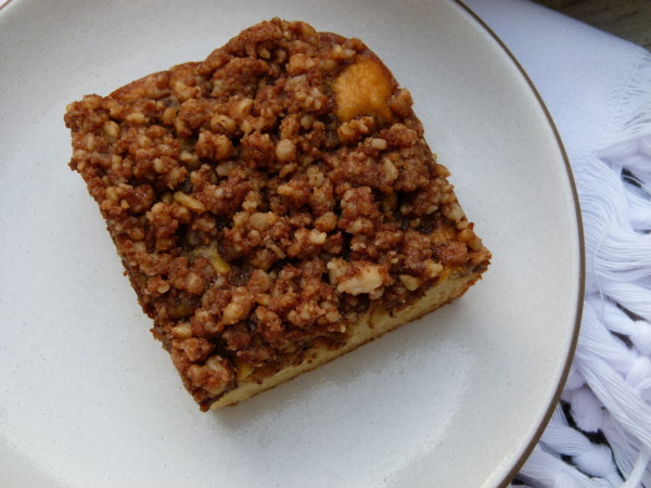 grain-free white bean coffee cake