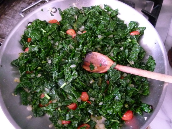 Mexican-style sauteed greens