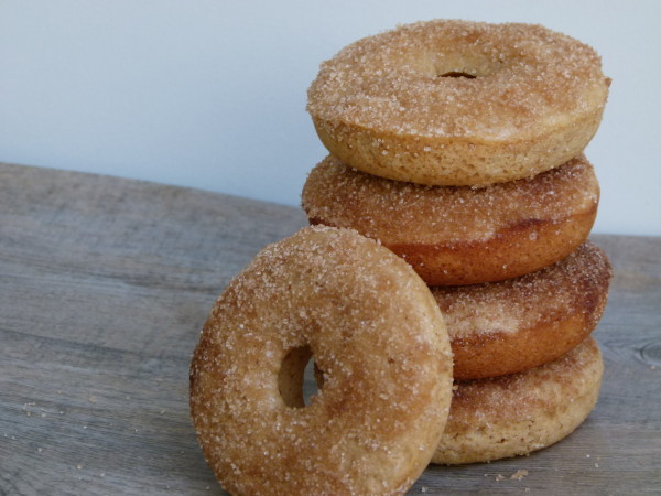 baked cinnamon cake doughnuts | pamela salzman
