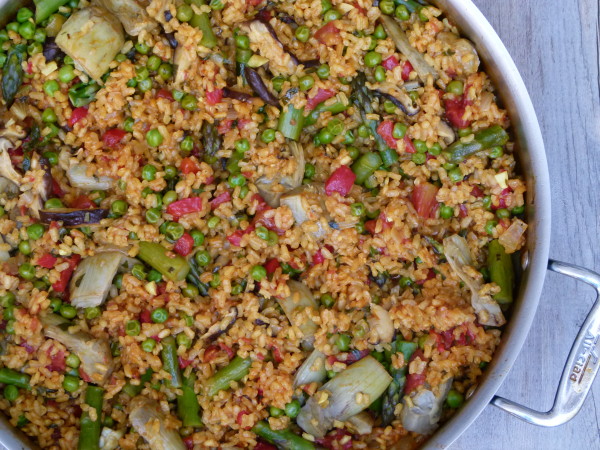 vegetable paella |pamela salzman