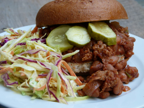 turkey and pinto bean sloppy joes | pamela salzman