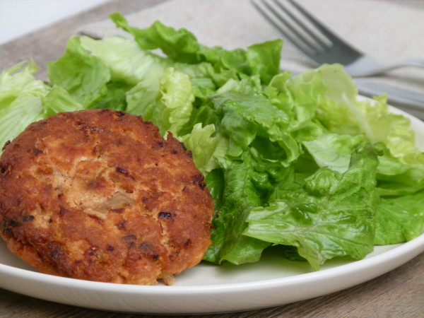 wild salmon patties  | pamela salzman