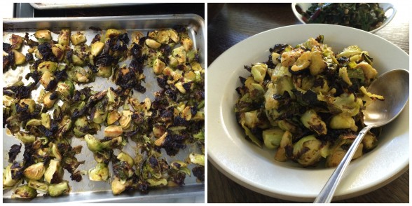 Miso-Maple Brussels Sprouts