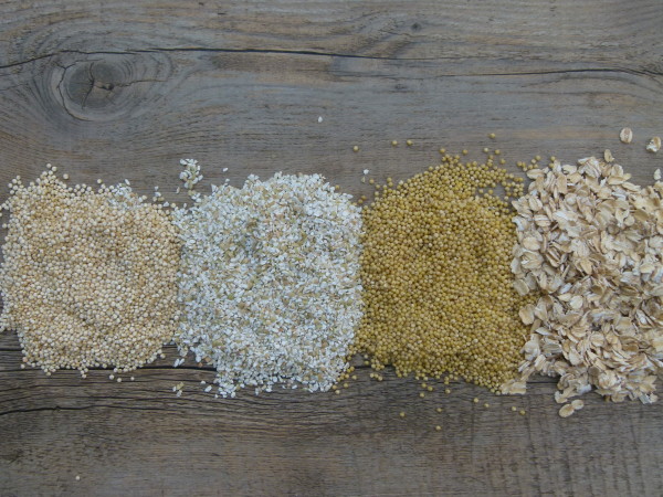 Mixed grains for porridge