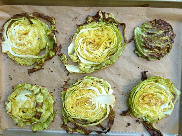 Roasted Cabbage Wedges | pamela salzman