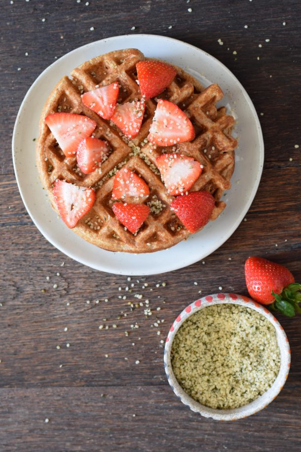 whole grain buttermilk waffles recipe (refined sugar-free, gluten-free adaptable) | Pamela Salzman