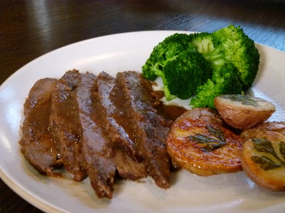 onion braised beef brisket | pamela salzman