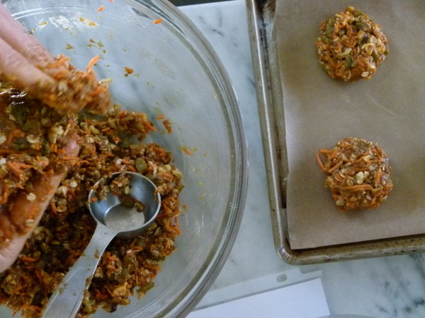 whole wheat carrot cake cookies | pamela salzman