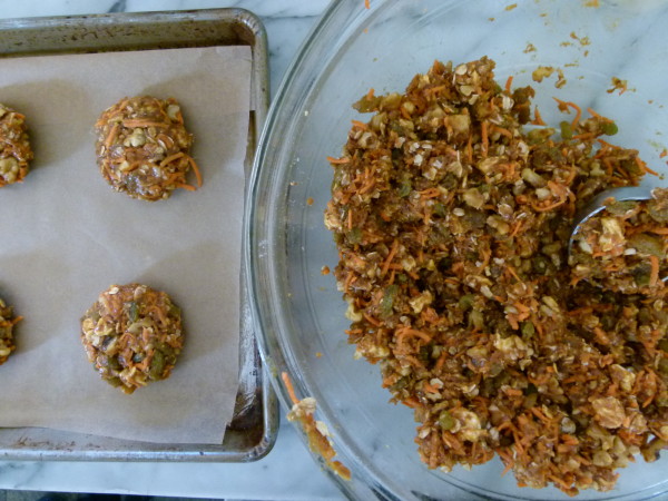 whole wheat carrot cake cookies | pamela salzman