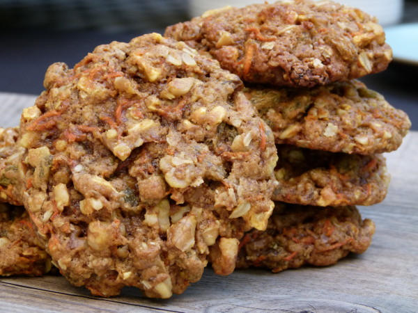 whole wheat carrot cake cookies | pamela salzman