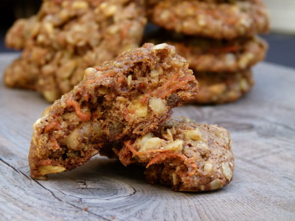 whole wheat carrot cake cookies | pamela salzman