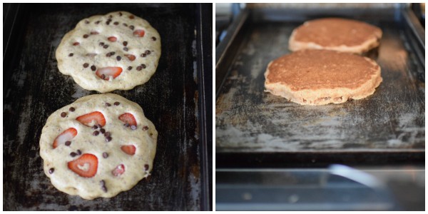 making pancakes with almond pulp | pamela salzman