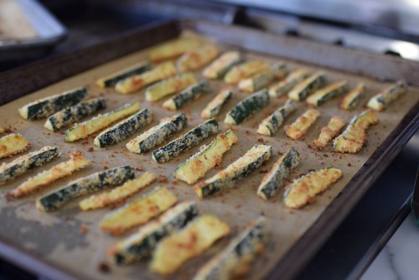 baked zucchini fries | pamela salzman