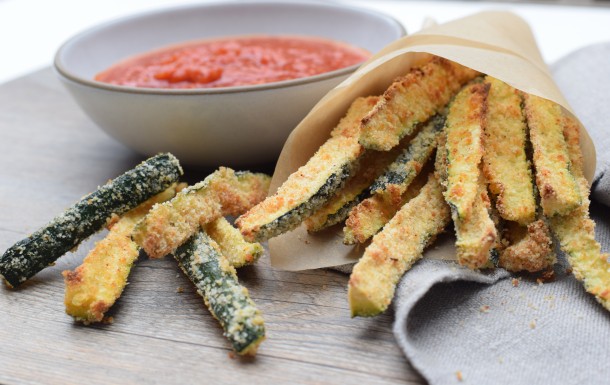 baked zucchini fries | pamela salzman