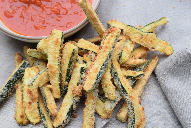 baked zucchini fries | pamela salzman