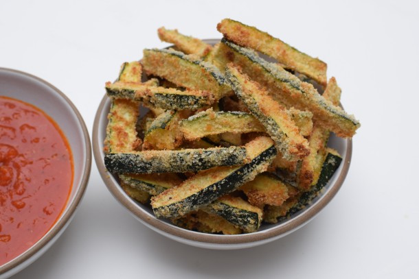 baked zucchini fries | pamela salzman