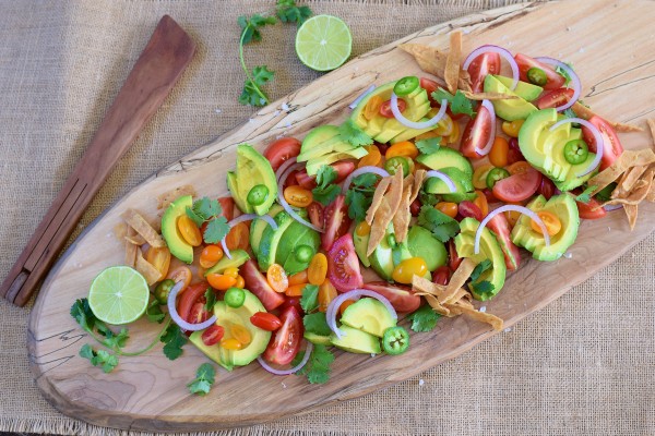 deconstructed guacamole salad | pamela salzman