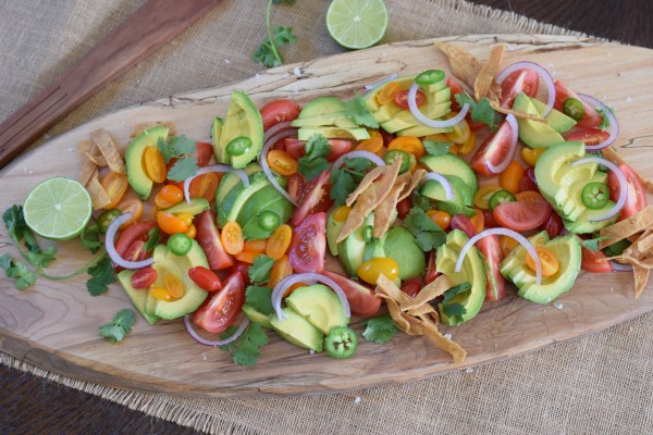 deconstructed guacamole salad | pamela salzman