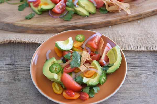 deconstructed guacamole salad | pamela salzman