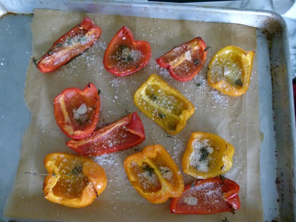 parmesan peppers | pamela salzman