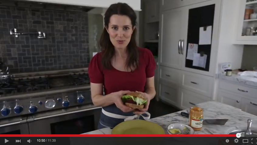 black bean and beet veggie burgers video | pamela salzman