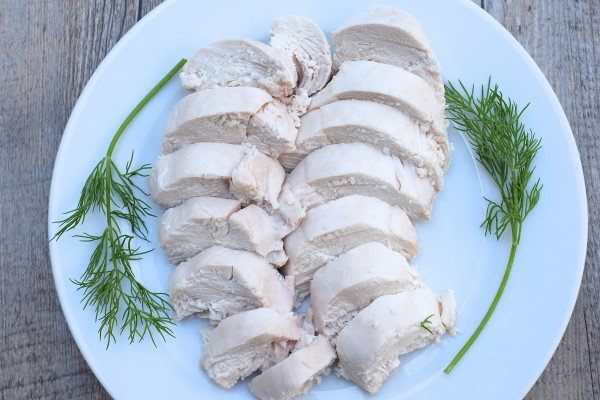 how to poach chicken | pamela salzman