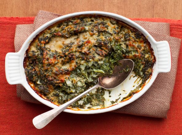 Ina Garten's Spinach Gratin