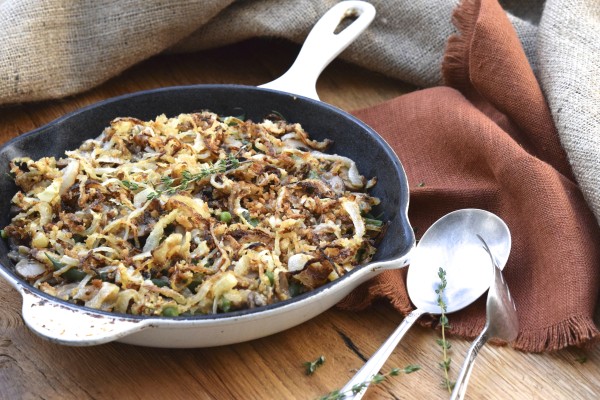 The Best Healthy Green Bean Casserole