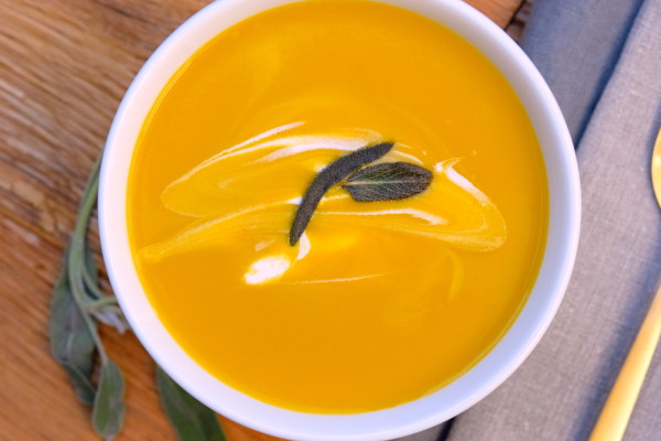 cream-less butternut squash soup | pamela salzman