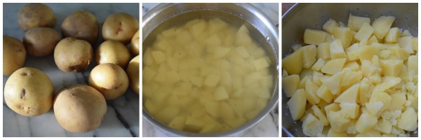 Yukon gold potatoes for mashed potatoes