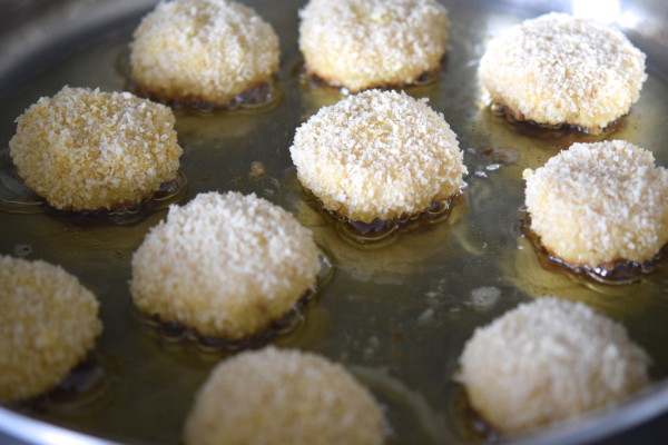 mini risotto cakes | pamela salzman