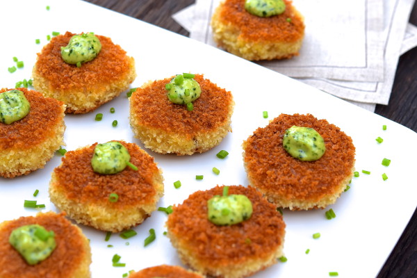 mini risotto cakes | pamela salzman