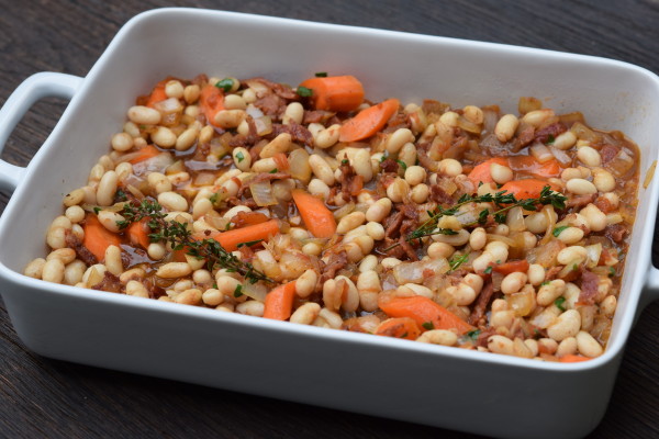 cassoulet-style chicken and white beans | pamela salzman