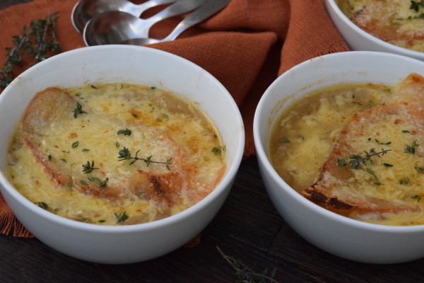 healthy French onion soup | pamela salzman