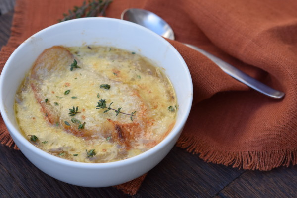 healthy French onion soup | pamela salzman