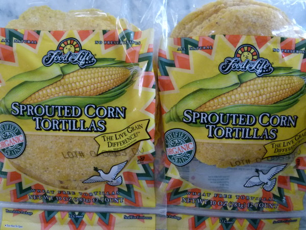 sprouted corn tortillas