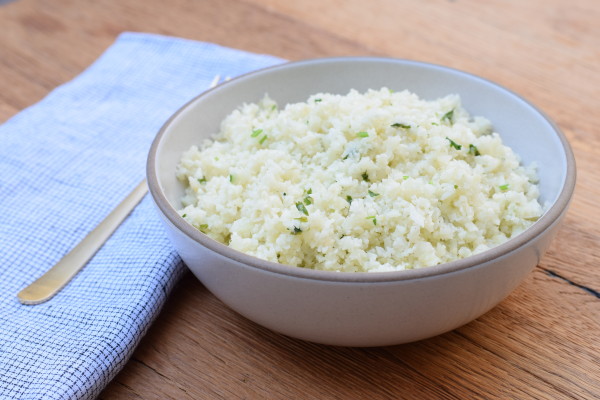 Cauliflower rice in outlet vitamix