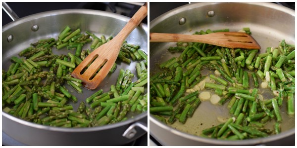 spring green pasta with asparagus and peas | pamela salzman