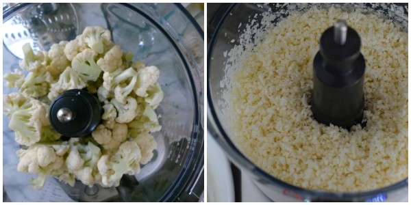 making cauli-rice | pamela salzman